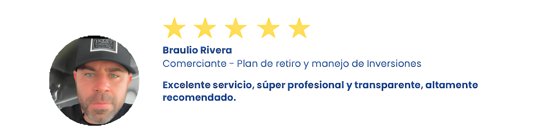 Testimonio de Braulio Rivera