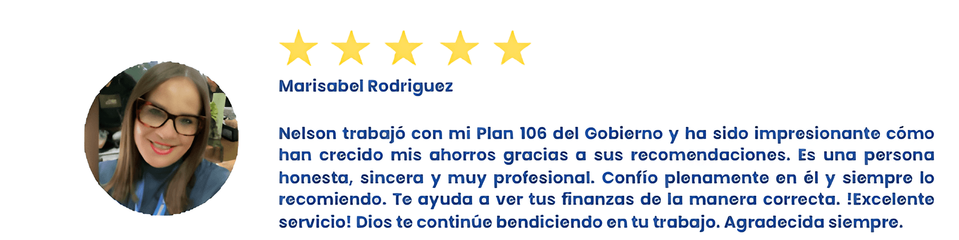 Testimonio de Marisabel Rodriguez