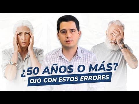 ¿Tienes 50 años o más? Haz esto con tu dinero